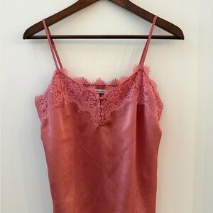 Abercrombie & Fitch Pink Lace Camisole
